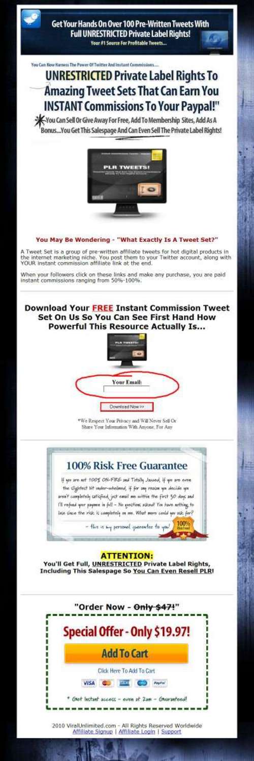 Product picture PLR Tweets 