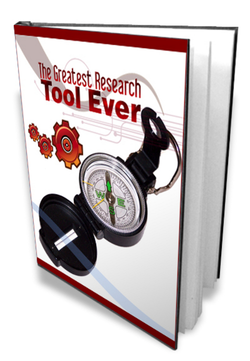 Product picture The Greatest Research Tool Ever the Key to Online Success