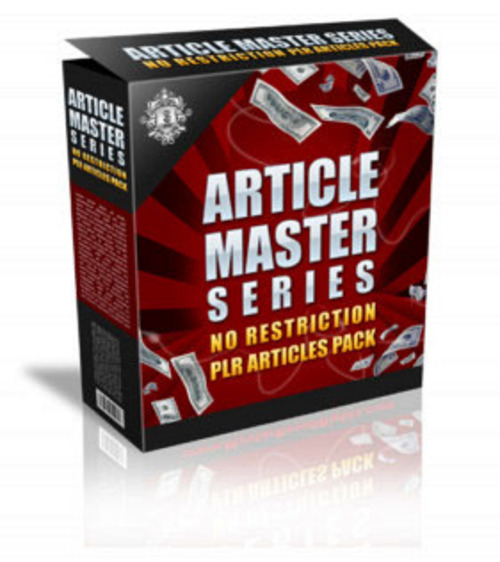 Product picture Article Master Series V9 BRANDNEW 200 PLR Articles