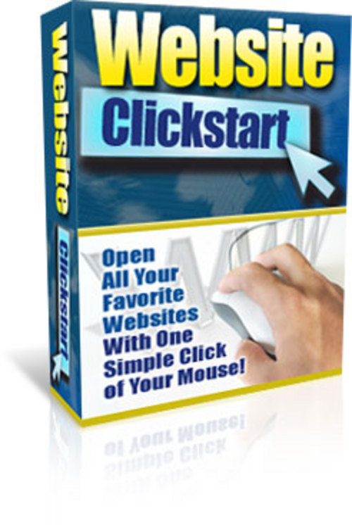 Product picture Website Clickstart Pack With One Simple Click of Your Mouse