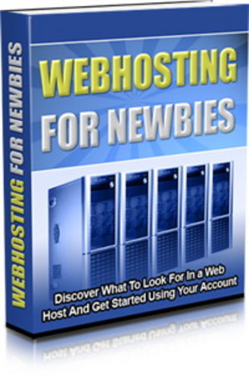 Product picture WEBHOSTING for Newbies
