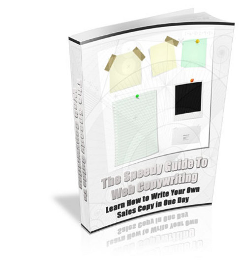 Product picture The Speedy Guide to Web Copywriting WITH PLR