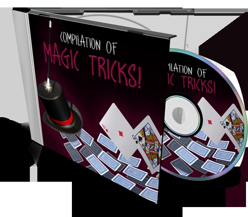 Product picture Magic Tricks Template with 2 PLR eBook and  Audio Book