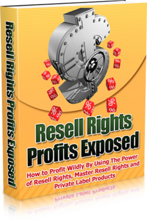 Product picture Resell Rights Profits Exposed