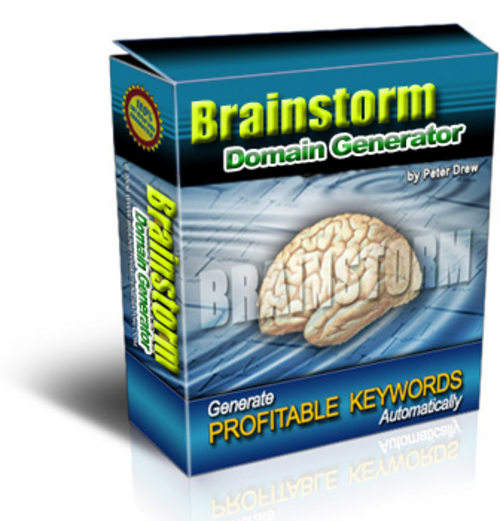 Product picture Brainstorm Domain Generator Master Resale Rights